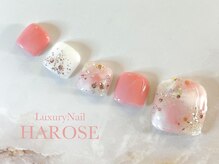 ラグジュアリーネイル ハローズ(HAROSE)/フットマンスリージェルコース