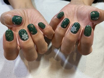 ロータス Lotus/冬ネイル