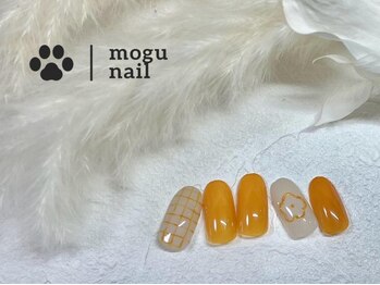 モグネイル(Mogunail)/5.6月定額A /お花ネイル