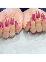 ブランクチュール(Nailsalon Blanc Couture)/ミラーネイル
