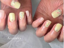 アマネラ(Amanera)/押し花ネイル