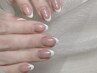 HAND ｜ケア込み【王道】フレンチネイル(ベースカラー無し)