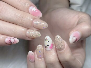 ネイルズバー 新宿店(Nails Bar)/キティパステルドリーム