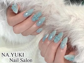 クロムネイル水色