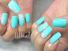 イチイチイチイチネイル(1111nail)/手描きレース♪
