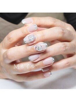 エムネイル(Ｍ)/_ガラスフレンチ_