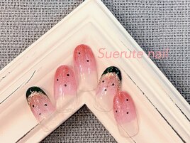 スイカネイル ¥8000