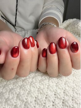 わがままキャット/マグネットネイル