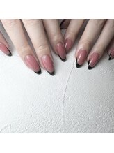 デュオ(duo)/ピンク×ブラック