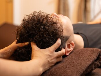 ザ トウキョウスパ(THE TOKYO SPA.)の写真/眼精疲労解消♪目・頭集中ヘッドスパ30分￥3980☆極上のヘッドスパ！気分や体調に合わせて強さが選べる◎