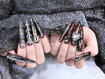 マルチューネイル 池袋(MARUCHU NAIL)/チップ長さだしMAX！◆