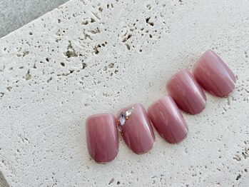 キマルス(kimallus)/ワンカラー+先端ラメライン