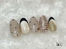 ネイルアンドアイ リリー 住道店(Lily)/季節のトレンドデザイン¥7700～