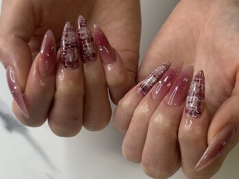 キュアチュラル(cureChuRal)/ツイードネイル