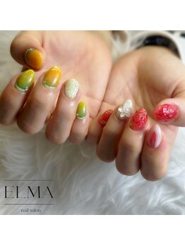 エルマネイル(ELMA nail)/旬のフルーツアートフリー