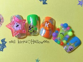 ハロウィンネイル♪