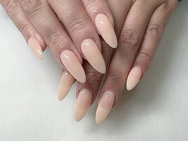 長さだし×シンプルベージュ