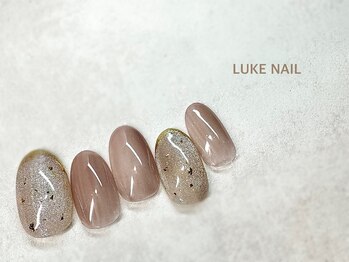 ルークネイル 恵比寿店(LUKE NAIL)/うるつやマグネットニュアンス