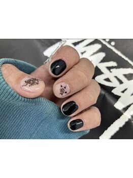 ショートネイルデザインが豊富