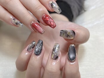 スペラ 大宮店(Spera)/Yuki指名ニュアンスミラーアート