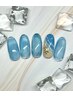 <夏限定クーポン>海アート2本まで+ストーン類10粒まで ¥6,300
