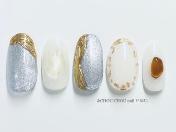 アンドシュシュネイル(&CHOU CHOU nail)/定額￥８９８０