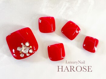 ラグジュアリーネイル ハローズ(HAROSE)/フットマンスリージェルコース