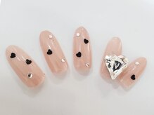 ビーケア 自由が丘店(B.care)/ハートネイル￥7480