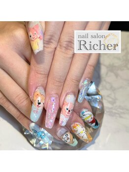 エスフィーネイルサロン リシェル(Esfy nailsalon Richer)/推しネイル