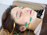 【不眠解消集中】美容鍼(顔＋顔周り)＋小顔マッサージ＋潤い美容液