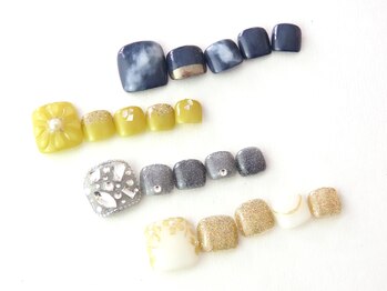 アークネイル 下北沢(urk.nail)/フット定額デザイン