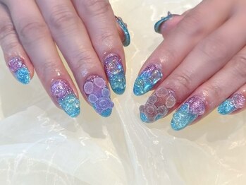 ネオリーブドレスネイルアンドアイラッシュ(Neolive dress nail&eyelash)/＊120分アート＊¥12000から