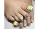 ネイルモアナ(nail Moana)の写真/フットネイルデザインカラー★8,000円！経験豊富なネイリストが素敵なお足元にいたします♪
