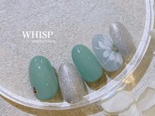 ウィスプ(WHISP)/フラワーネイル/パラジェル無料