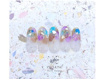 アネモネ(ANEMONE)/ニュアンスインクネイル☆