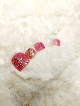 ソラ(sora)/春ネイル×ミラーネイル♪