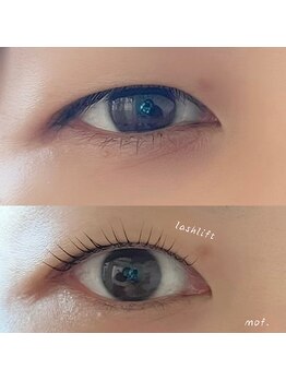 モフ(mof.)/まつ毛パーマ　ストレートdesign