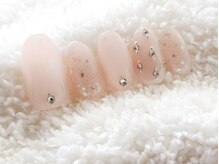ネイルサロンブラン(nail salon BLANC)/ラインストーンネイル