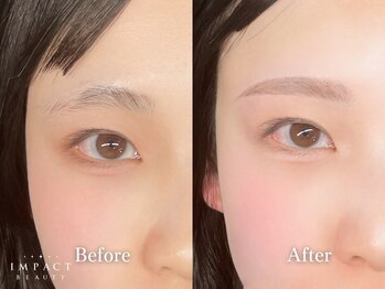 インパクト 岡山駅前サロン(IMPACT)/眉毛は第一印象にも関わります。