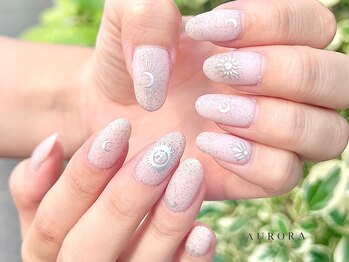 砂浜ネイル