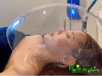 パリス デ スキン イオンモール柏店の写真/【韓国肌管理】で圧巻艶肌♪<SNSで話題！白玉酸素セラピー管理+LEDケア>透明感あふれる憧れの白玉肌へ