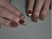 モク(moqu.)/クリアニットネイル