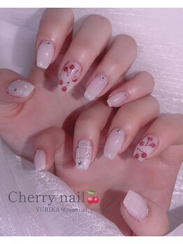 モナールアンド(MONNAL&)/さくらんぼネイル