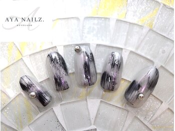アヤネイルズ アンド アイラッシュ(AYA NAILZ.&Eyelash)/冬の新作デザイン¥8800