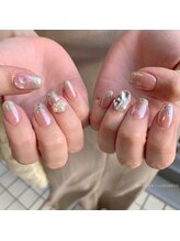 Mネイルアンドカフェ シェレステ/韓国風ネイル♪