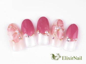 エリクサーネイル 心斎橋(Elixir Nail)/定額cやり放題/クーポン使用