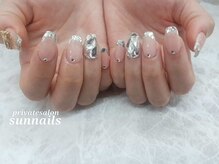 サンネイルズ(sun nails)/ガラスフレンチ