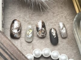 ゴージャス秋ネイル【岡山】