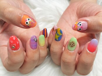 ジスタ(Gst)/USJネイル