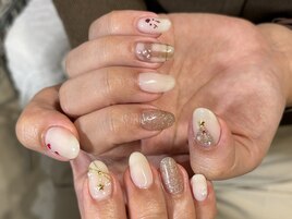 クリスマスネイル
